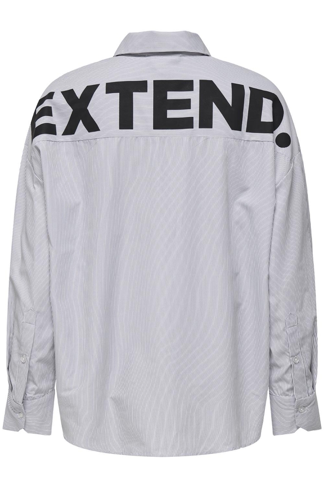 ONLEMA WO LS LOOSE SHIRT XT WVN 15347697 BRIGHT WHITE/NIGHT