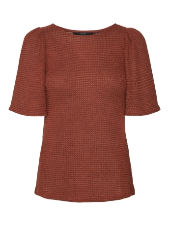 Vero Moda T-shirt VMVEA 2/4 TOP JRS GA 10311009 Fired Brick