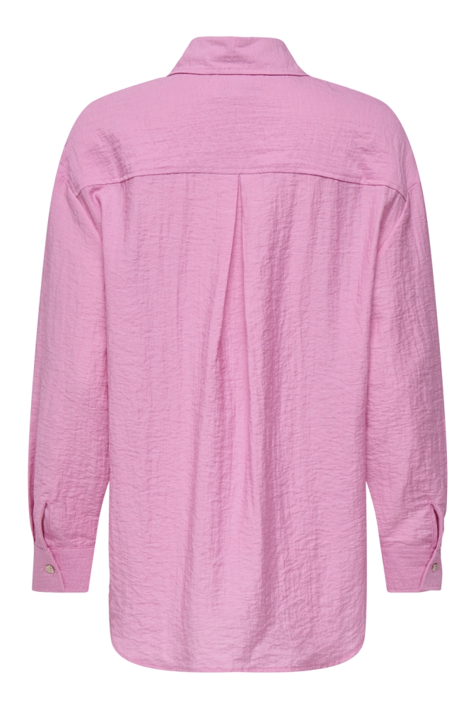 ONLTANIA LIFE LS SHIRT WVN 15340270 Fuchsia Pink