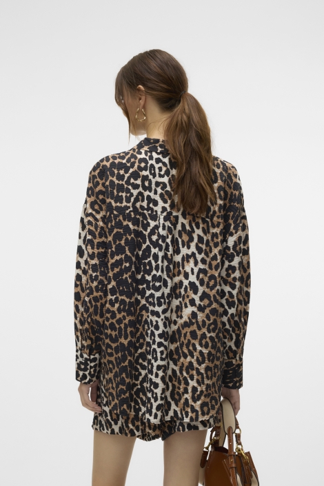 Vero Moda vmjosie ls oversize shirt wvn ga