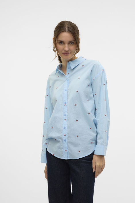 Vero Moda vmodona ls shirt wvn ga