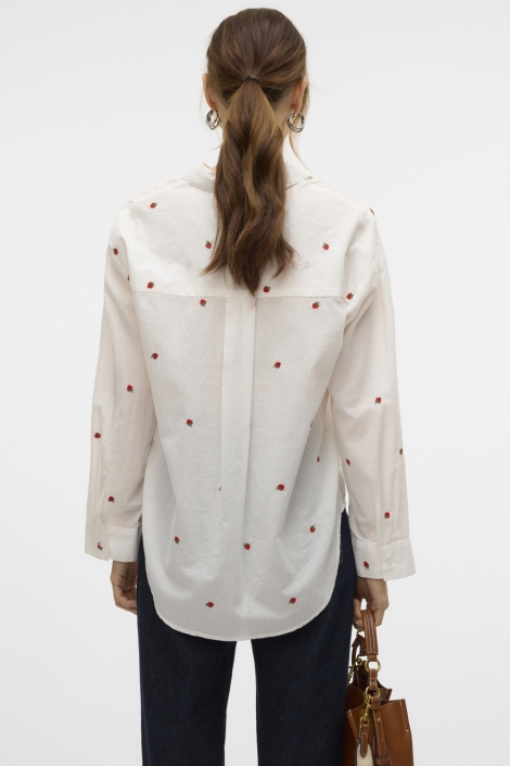 Vero Moda vmodona ls shirt wvn ga