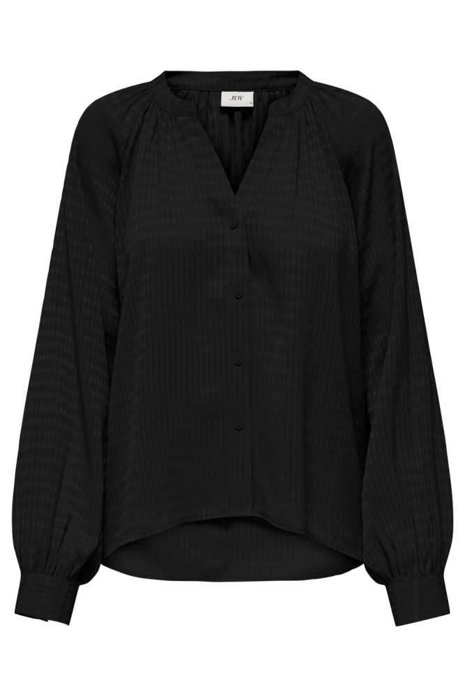 JDYJULIA L/S LOOSE SHIRT WVN 15330379 Black