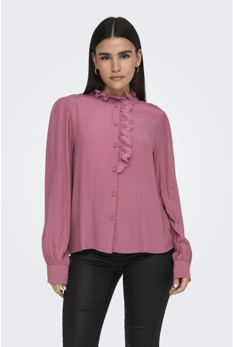 Jacqueline de Yong jdyamy l/s frill shirt wvn exp