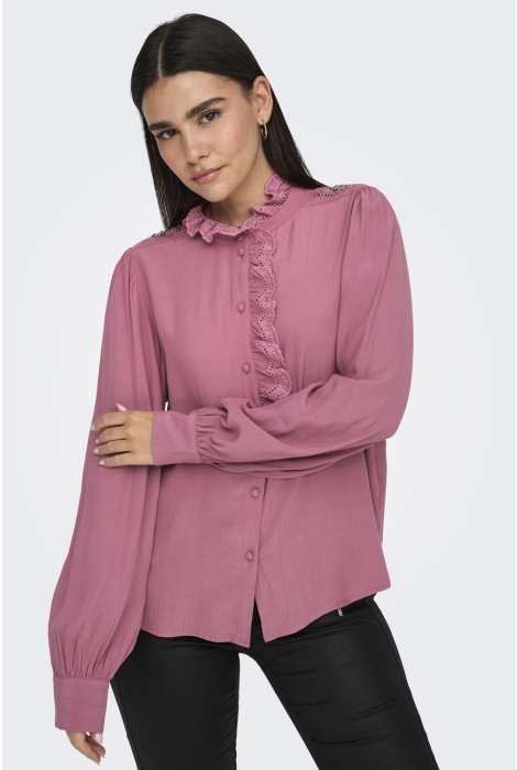 Jacqueline de Yong jdyamy l/s frill shirt wvn exp