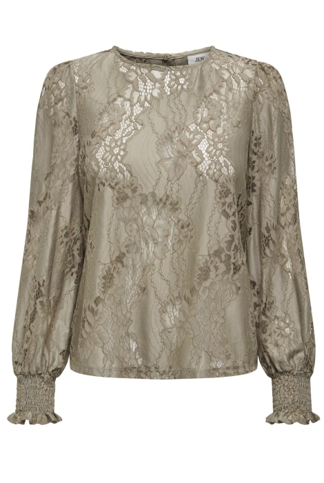 Jacqueline de Yong jdydaniella l/s lace top jrs