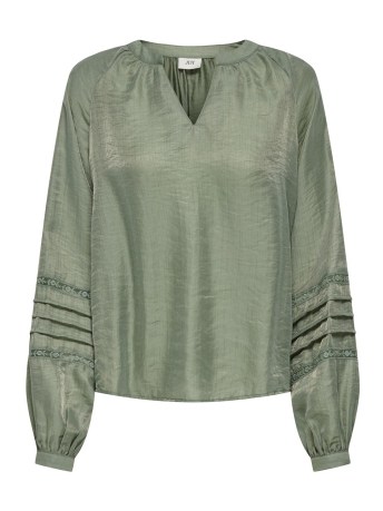 Jacqueline de Yong Blouse JDYSULLY L/S LACE TOP WVN 15330355 Sea Spray