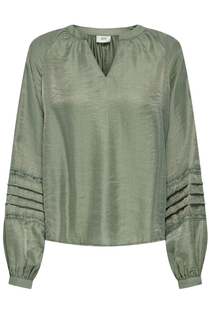 JDYSULLY L/S LACE TOP WVN 15330355 Sea Spray