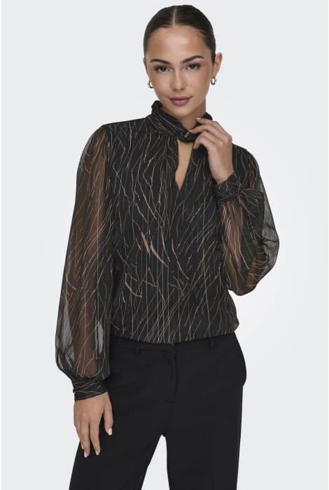 Jacqueline de Yong jdycody l/s knot top wvn