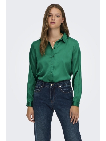 Jacqueline de Yong Blouse JDYFIFI L/S SHIRT WVN NOOS 15203504 PEPPER GREEN