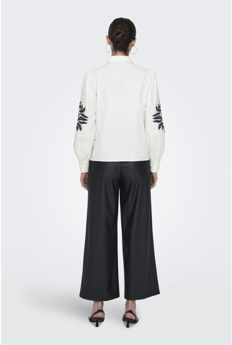 Jacqueline de Yong jdylaura l/s embroidery shirt wvn