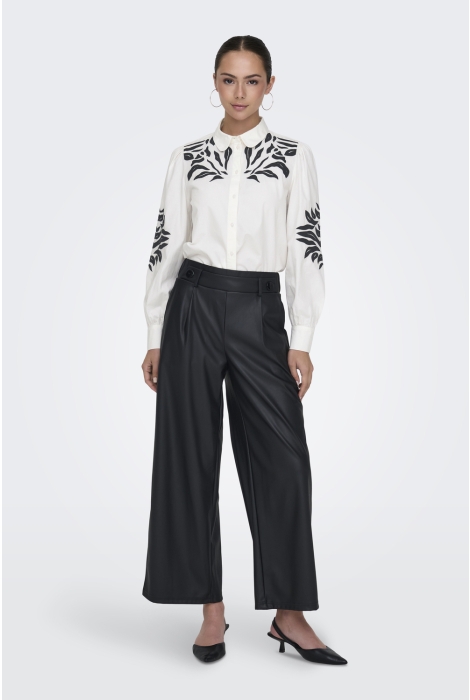 Jacqueline de Yong jdylaura l/s embroidery shirt wvn