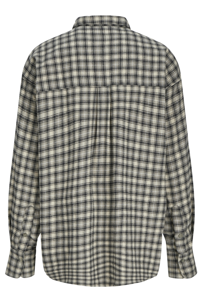 JXJAMIE FLANNEL LS SHIRT WVN SN 12265314 VETIVER