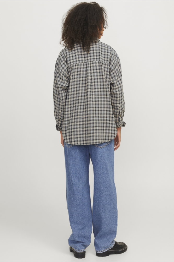 JXJAMIE FLANNEL LS SHIRT WVN SN 12265314 VETIVER