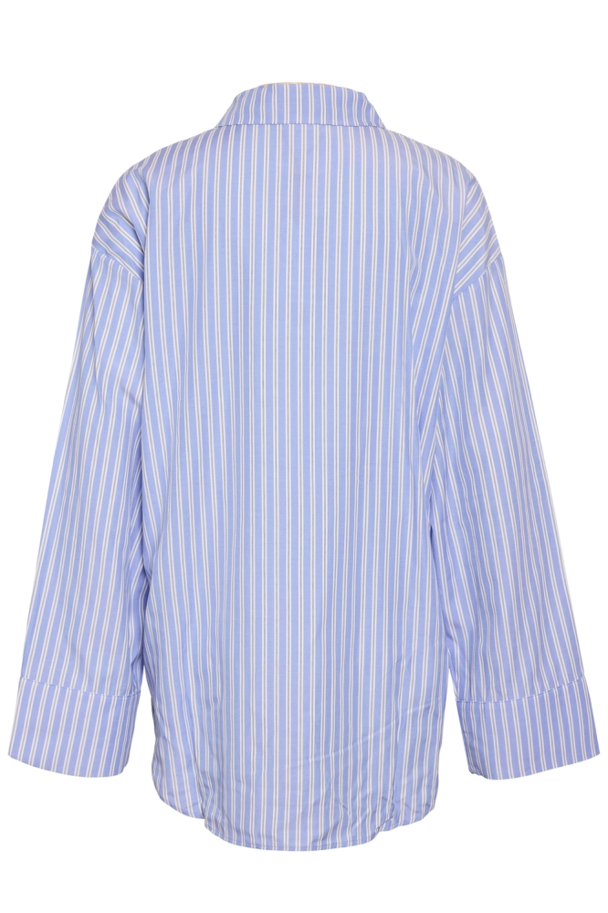 NMFRIDA L/S BUTTON SHIRT WVN 27034799 SKY BLUE