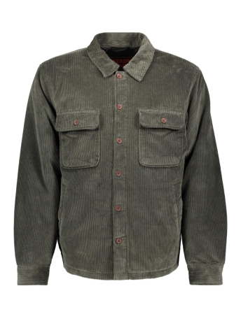 Superdry Overhemd SURPLUS CORD QUILT OVERSHIRT M4010903A SURPLUS GOODS OLIVE GREEN