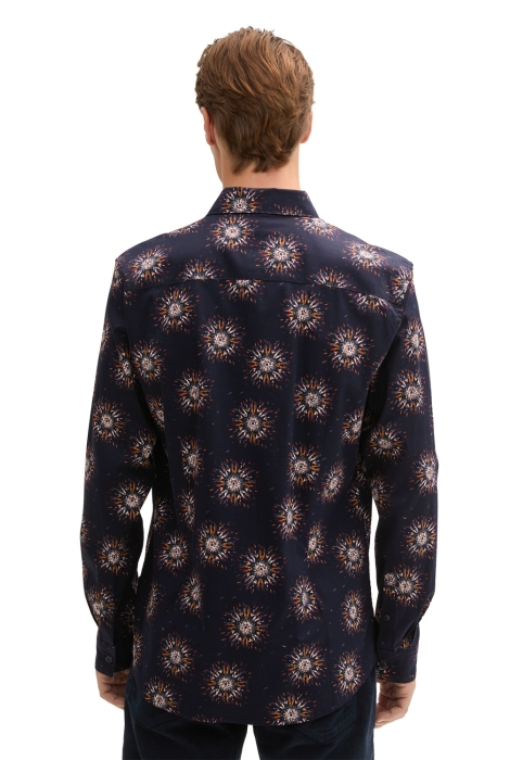 Tom Tailor fitted printed stretch shirt