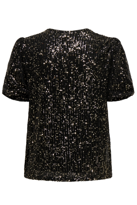 Only onlana s/s loose sequins top jrs