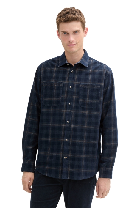 Tom Tailor corduroy check shirt