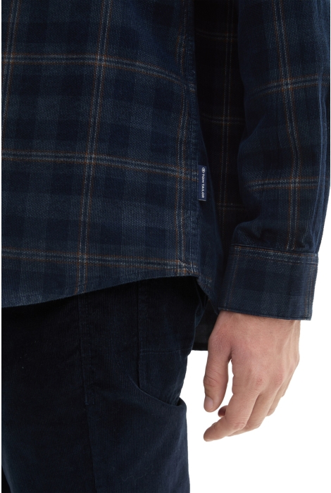 Tom Tailor corduroy check shirt