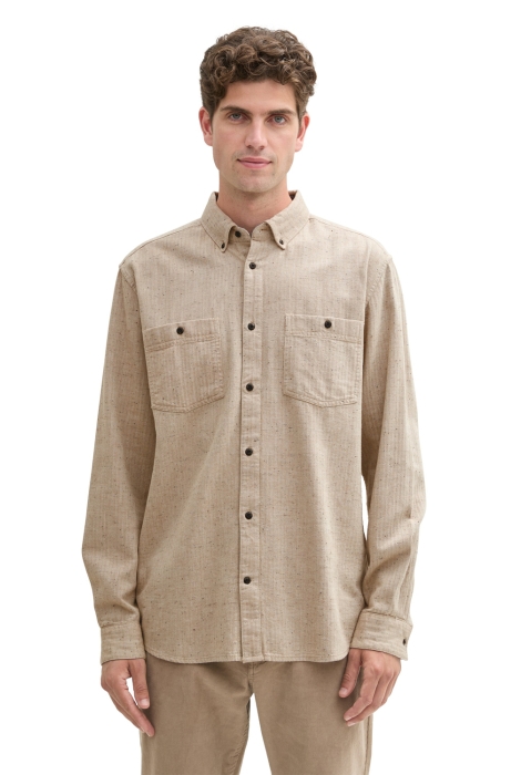 Tom Tailor structured nep shirt