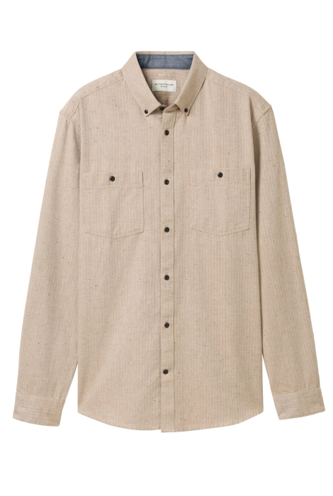 Tom Tailor structured nep shirt