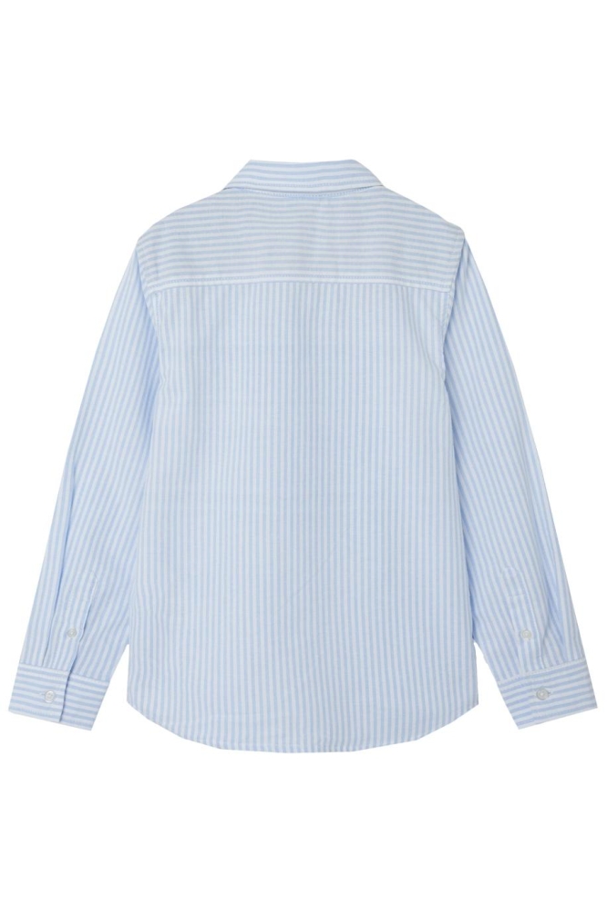 NKMNEWSA LS SHIRT NOOS 13169166 Campanula Stripes