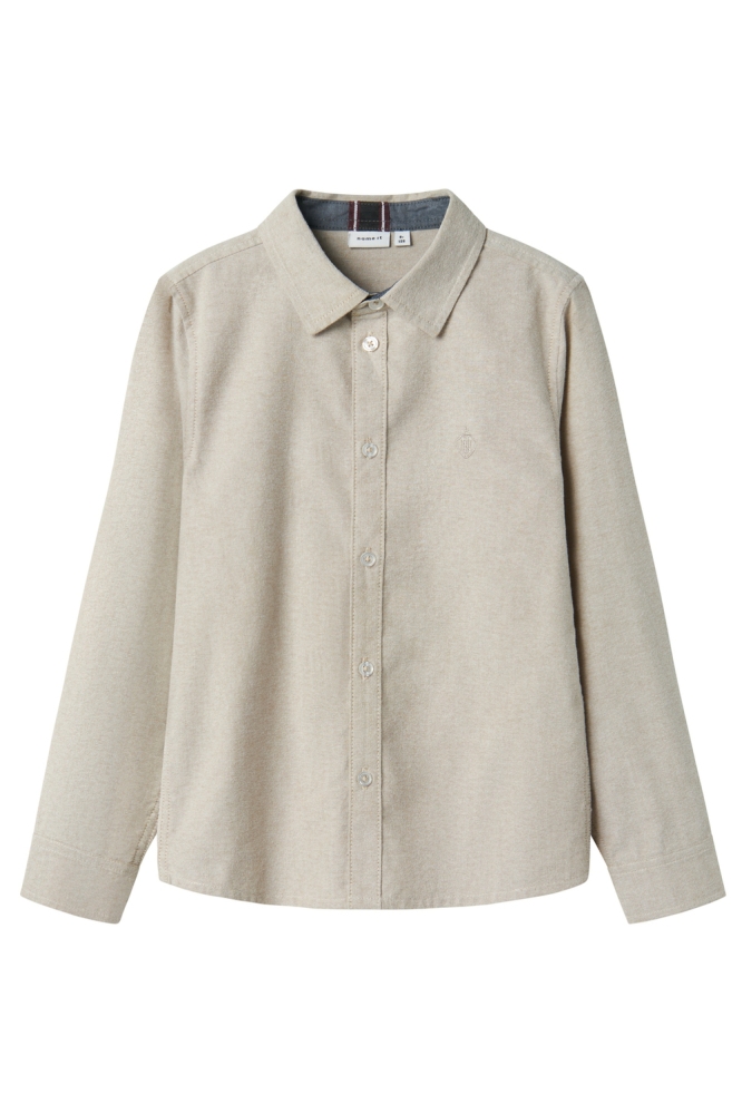 NKMNEWSA LS SHIRT NOOS 13169166 Pure Cashmere