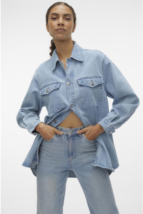 Vero Moda vmnaya oversized denim shirt mix no