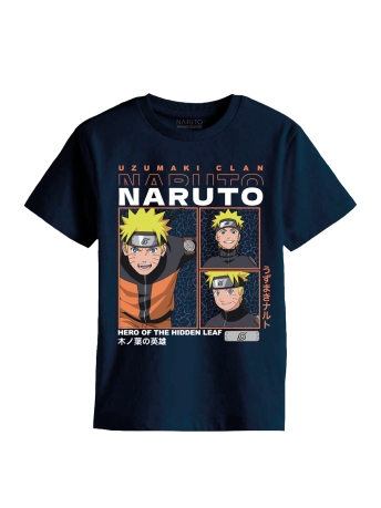 Name It T-shirt NKMJADIL NARUTO SS TOP NOOS BIO 13234884 Dark Sapphire