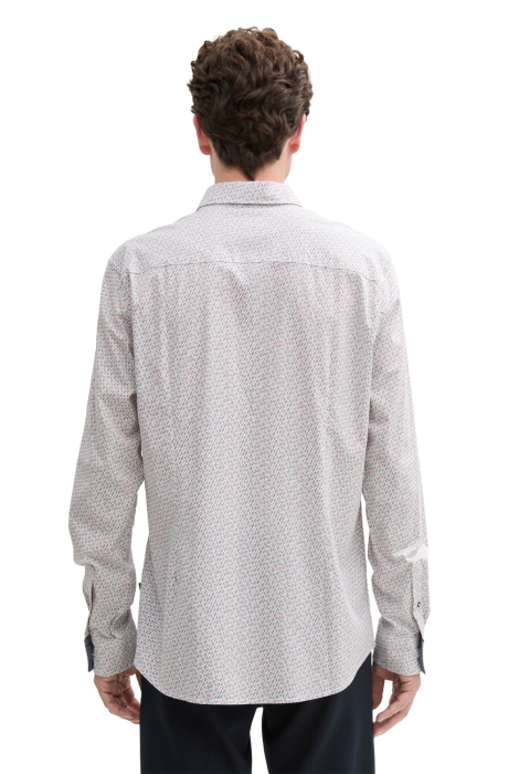 Tom Tailor fitted printed stretch shirt