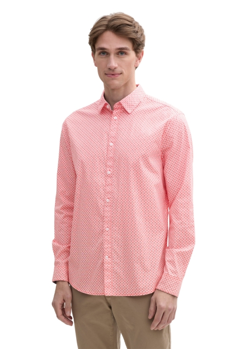 Tom Tailor printed stretch shirt