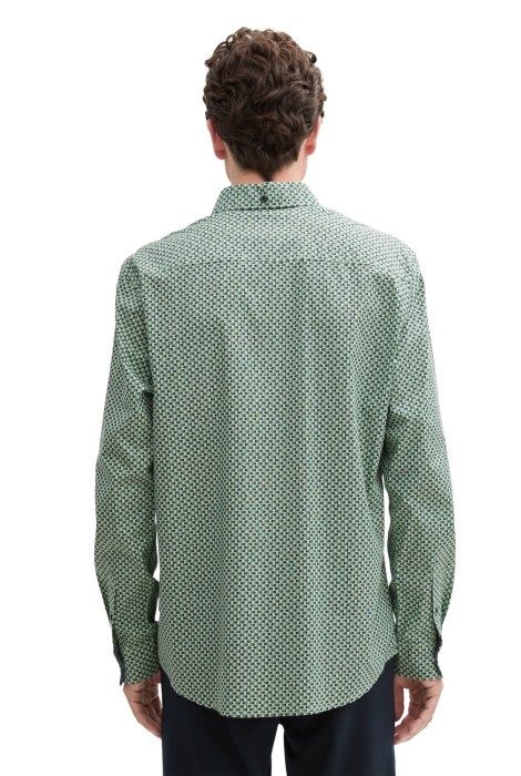 Tom Tailor printed stretch shirt