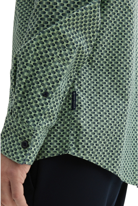 Tom Tailor printed stretch shirt