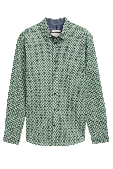 Tom Tailor printed stretch shirt