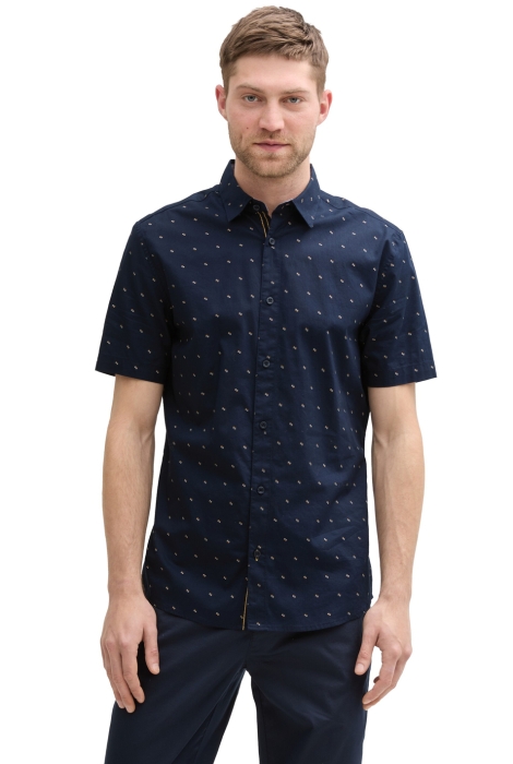 Tom Tailor fitted printed shirt