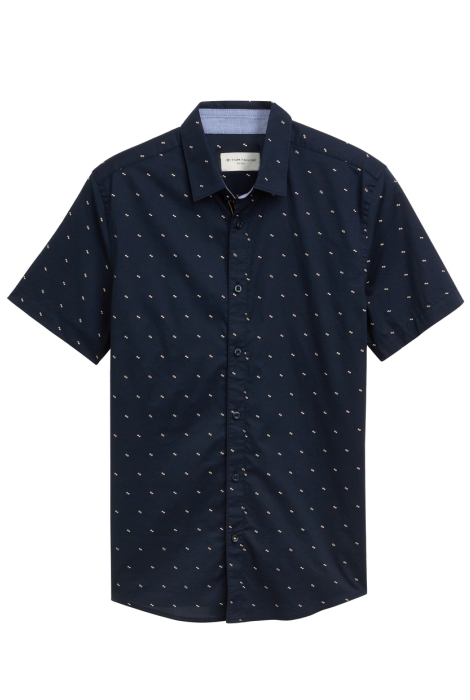 Tom Tailor fitted printed shirt