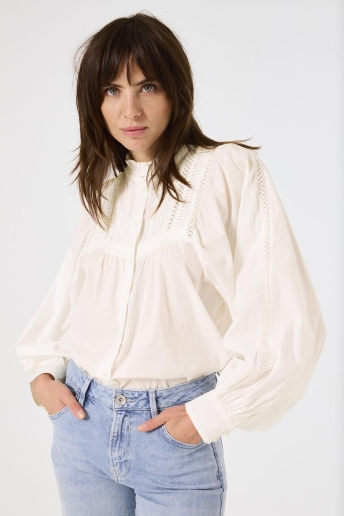 Garcia Blouse BLOUSE B50032 53 OFF WHITE