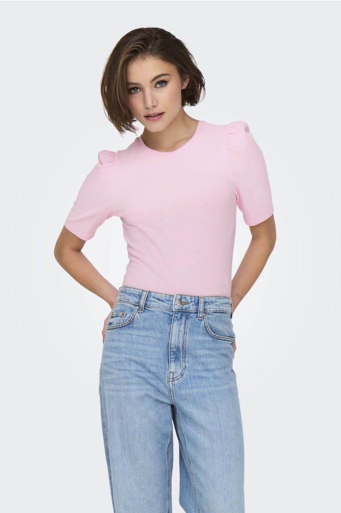 ONLLIVE LOVE 2/4 PUFFTOP JRS NOOS 15282484 PINK LADY