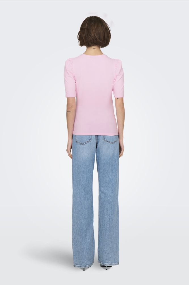 ONLLIVE LOVE 2/4 PUFFTOP JRS NOOS 15282484 PINK LADY