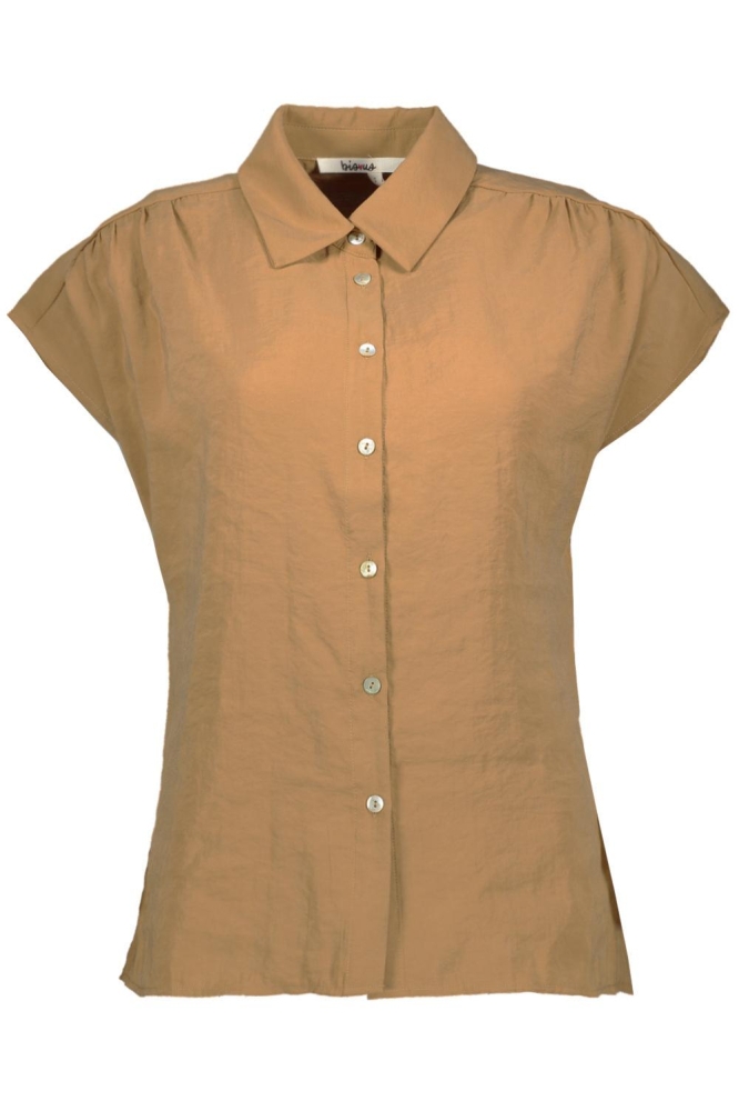 MODAL BLOUSE MOUWLOOS 0304 109 1003 CAMEL