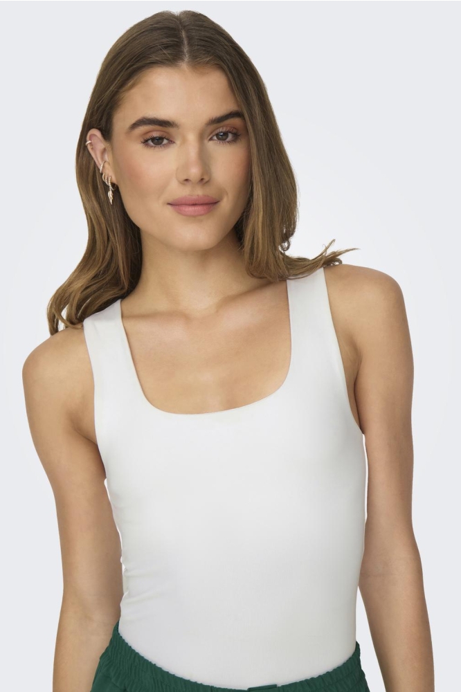 ONLEA S/L 2-WAYS FIT TOP JRS NOOS 15278090 BRIGHT WHITE