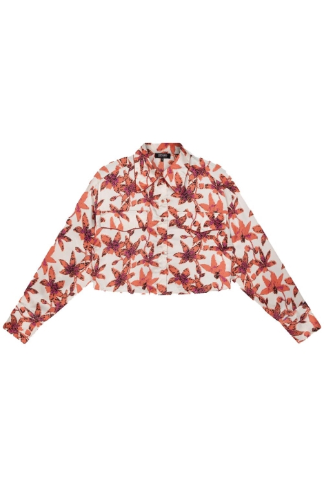 Refined Department ladies woven printed blouse