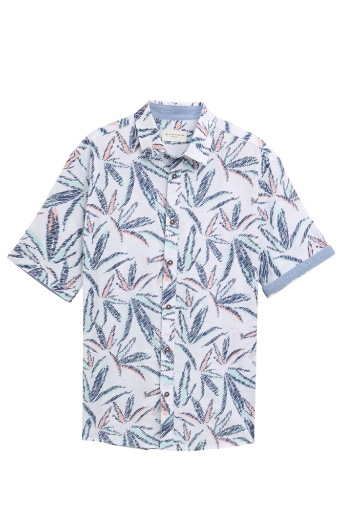 OVERHEMD MET PALMBOOM PRINT 1045090XX10 37153