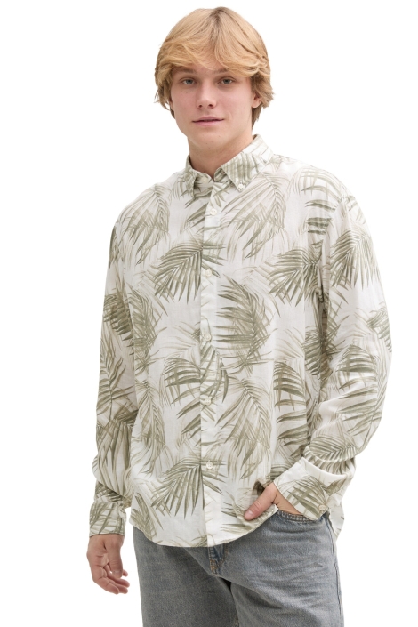 Tom Tailor relaxed viscose linen shirt