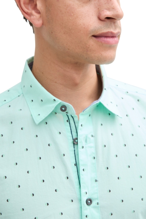 Tom Tailor fitted printed shirt