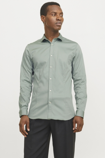 Jack & Jones Overhemd JPRBLAPARMA SHIRT L/S NOOS 12097662 ICEBERG GREEN