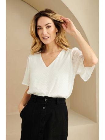 Lofty Manner Blouse BLOUSE NAILA PH16 1 100 white