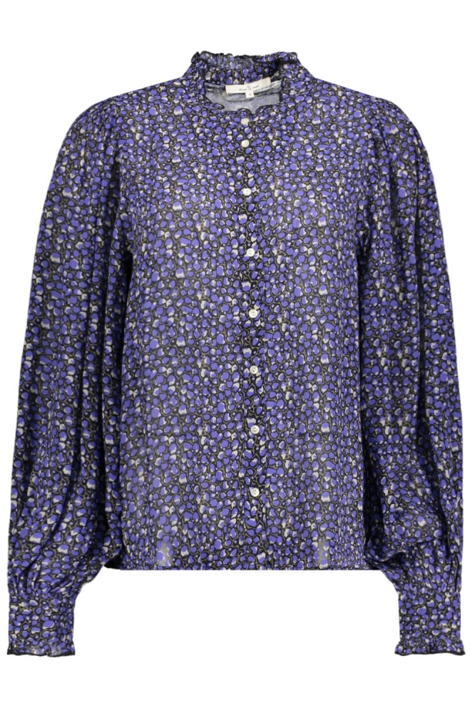 PUCK BLOUSE W24 76 3842 Purple illusion