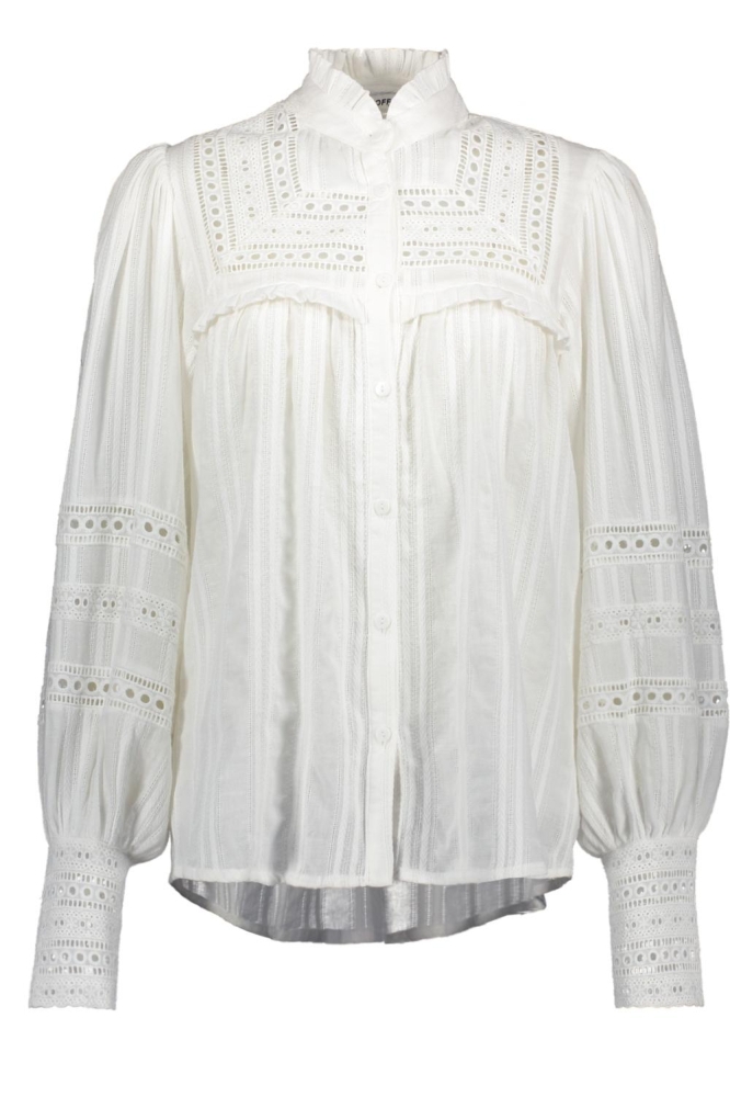 BLOUSE BRODERIE 7481 WHITE